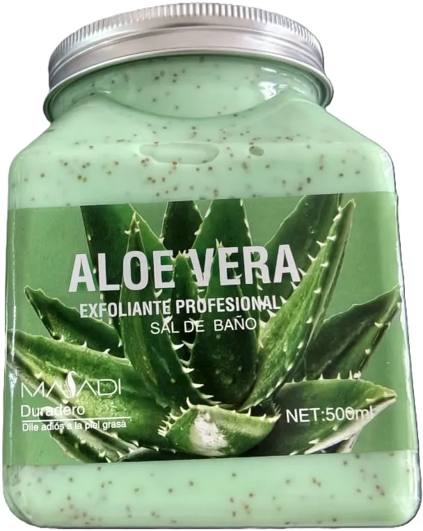MASADI                                                                       EXFOLIANTE PROFESIONAL                                                         SAL DE BAÑO ALOE VERA (SAL DE BAÑO AGUACATE)