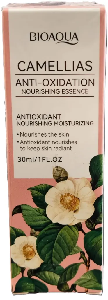 [6942349712494] BIOACUA                                                                                                                                                                                                                                                                                                  CAMELIAS                                                                                                         ANTI-OXIDATION                                                                                              NOURISHING MOSTURIZING