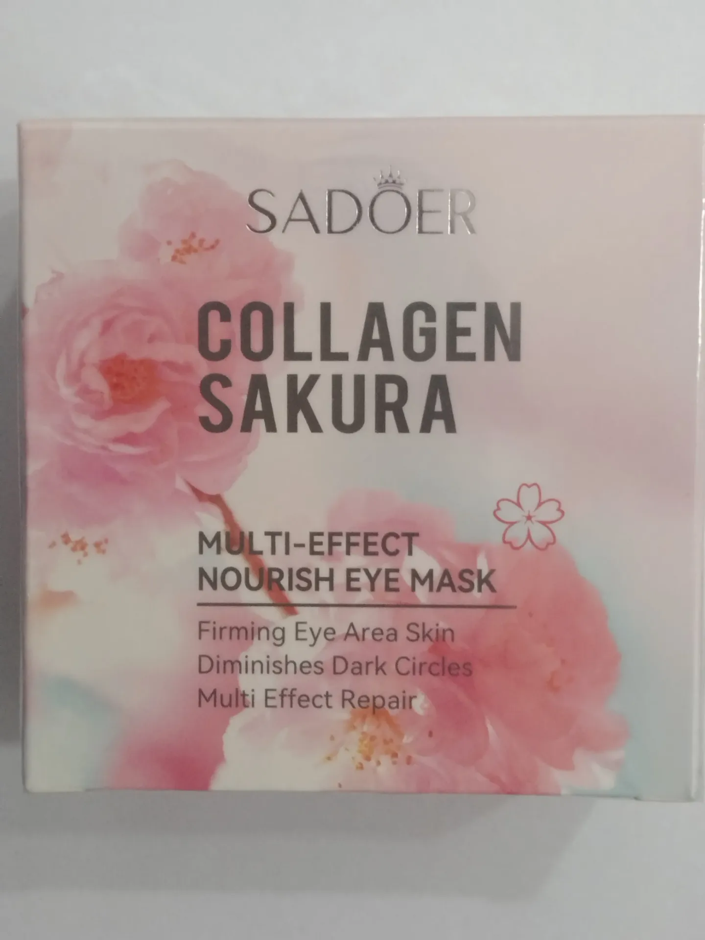 COLLAGEN SAKURA                                                          MULTI-EFECT                                                                            NOURISH EYE MASK