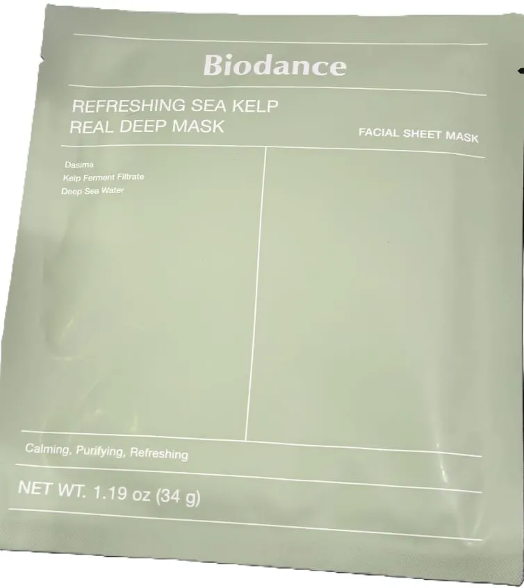 [8809937361473] BIODANCE                                                                                                REFRESHING SEA KELP                                                                                          REAL DEEP MASK (ALGAS MARINAS)